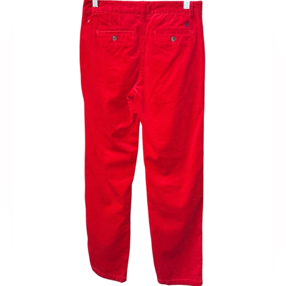 Polo Ralph Lauren Boys Red Corduroy Pants | Youth Size 16 - Picture 5 of 5